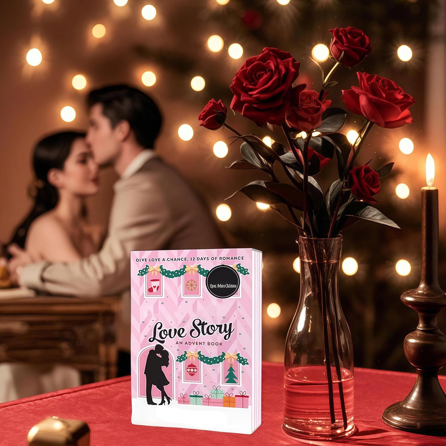Christmas Eve Love Story: An Advent Book - Christmas Eve Love Story Advent Book - Time-Traveling Christmas Love Story Gift for Her or Him - Holiday Countdown Calendar Novel