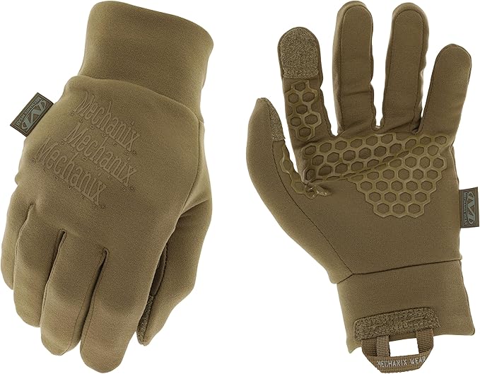 Mechanix Wear ColdWork Base Layer Winter Work Gloves - SoftShell Micro-Fleece Glove Liner - Secure Grip - Touchscreen Comp...