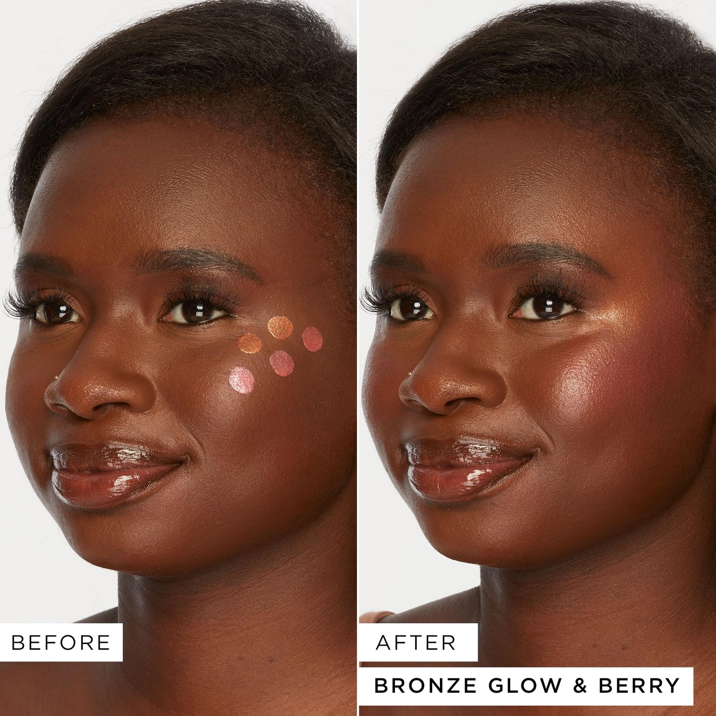 tarte glowing cheeks blush tape & glow tape duo - berry & bronze glow - travel size