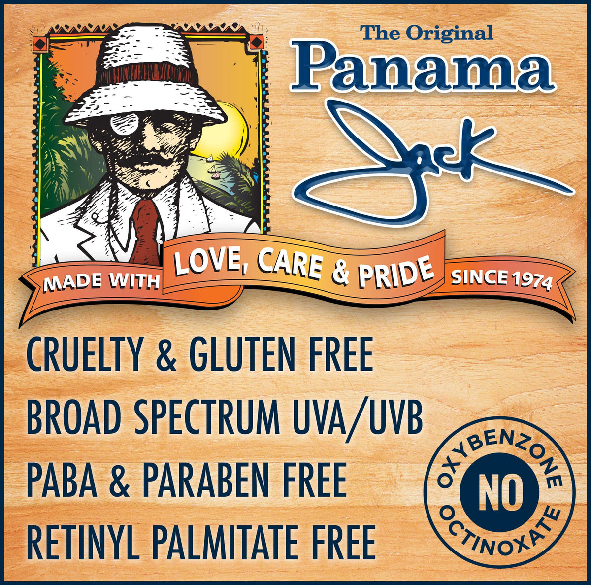 Panama Jack Baby Sunscreen Lotion - SPF 50, Broad Spectrum UVA/UVB Protection, Hypoallergenic, PABA, Paraben, Gluten & Cruelty F