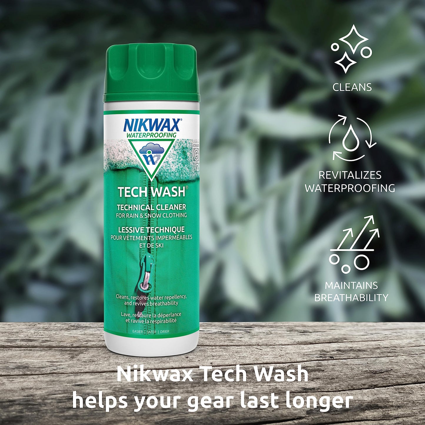 Nikwax Tech Wash , Green ,10 fl. oz.