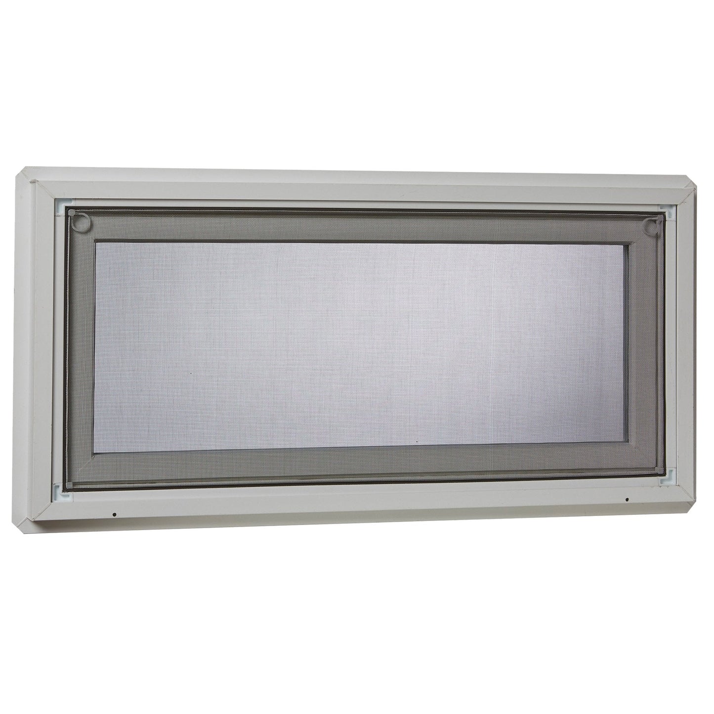 Park Ridge Products VBHI3218PR VBHI Vinyl Basement Hopper Window, 32" x 18", White