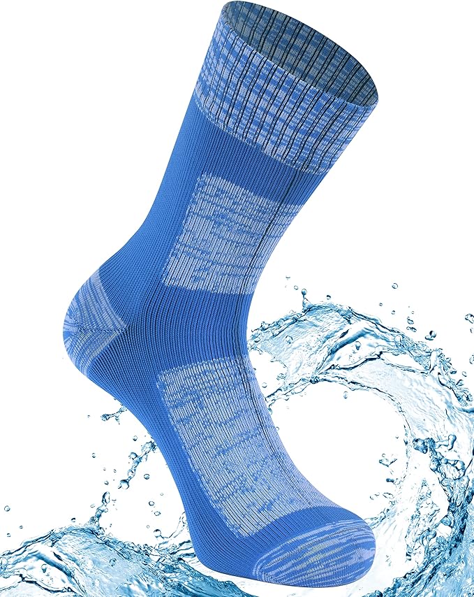 Agdkuvfhd Waterproof Socks Neoprene Unisex Warm Breathable Outdoor Sports Hiking Fishing Wading Crew/Ankle Socks