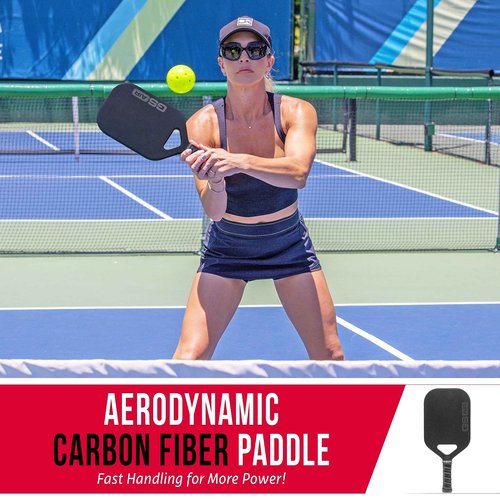 GoSports GS AIR USAPA Approved Carbon Fiber Pickleball Paddle