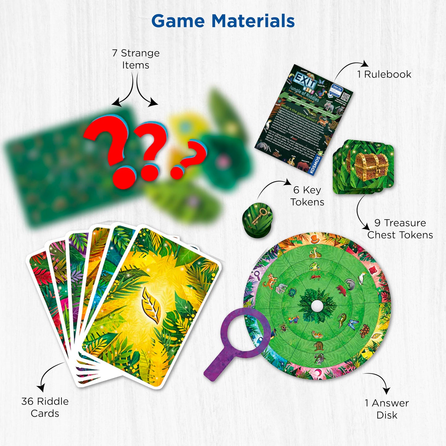 EXIT: The Game - Kids - Jungle of Riddles | Brainteasers |Kid's Activity| Kid's Cooperative Game | Quick Game | Kids Activity