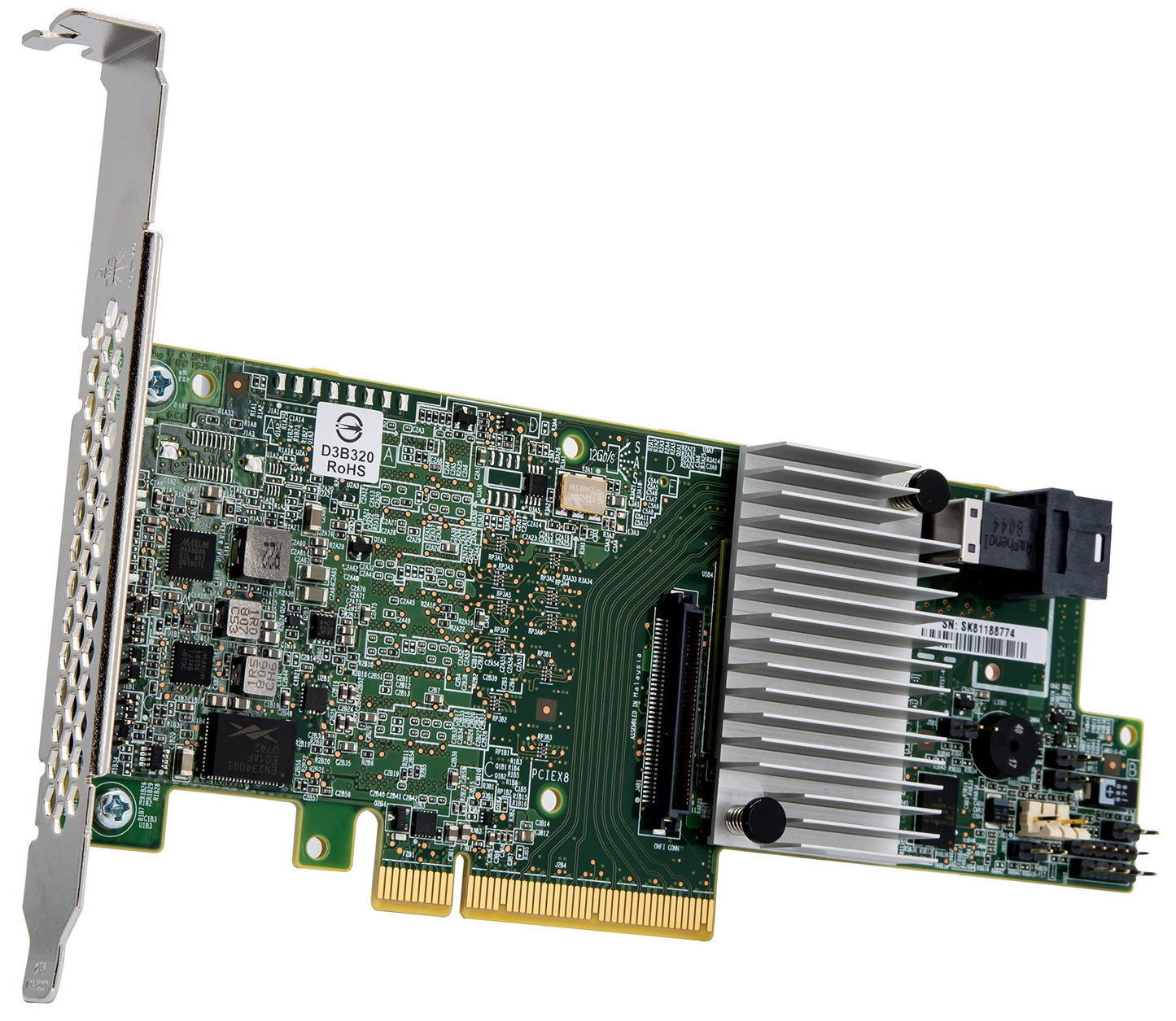 Lsi Megaraid Sas 9361-8I 8-Port 12Gb/S Sata+Sas Pci-Express 3.0 Low Profile Raid Controller, Single