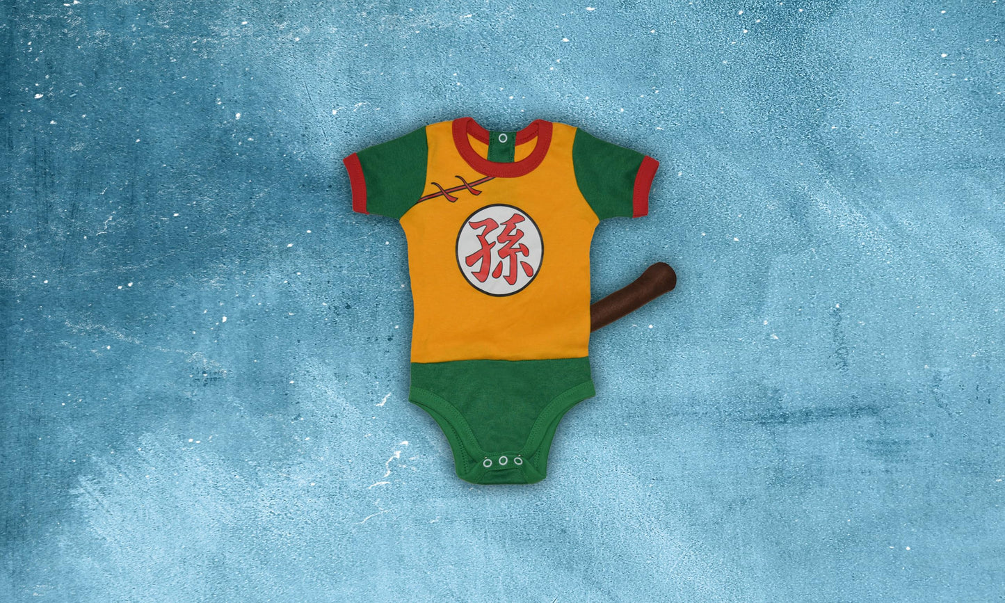 Anime Baby Clothes, Newborn Baby Boys Bodysuit Cosplay Cartoon, 3 Months