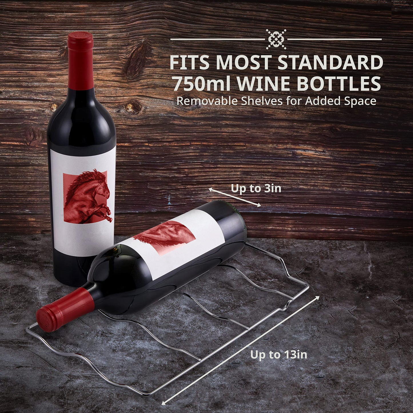 Ivation 8 Bottle Red And White Wine Thermoelectric Wine Cooler/Chiller Counter Top Wine Cellar with Digital Temperature Display, Freestanding Refrigerator Smoked Glass Door Quiet Operation Fridge
