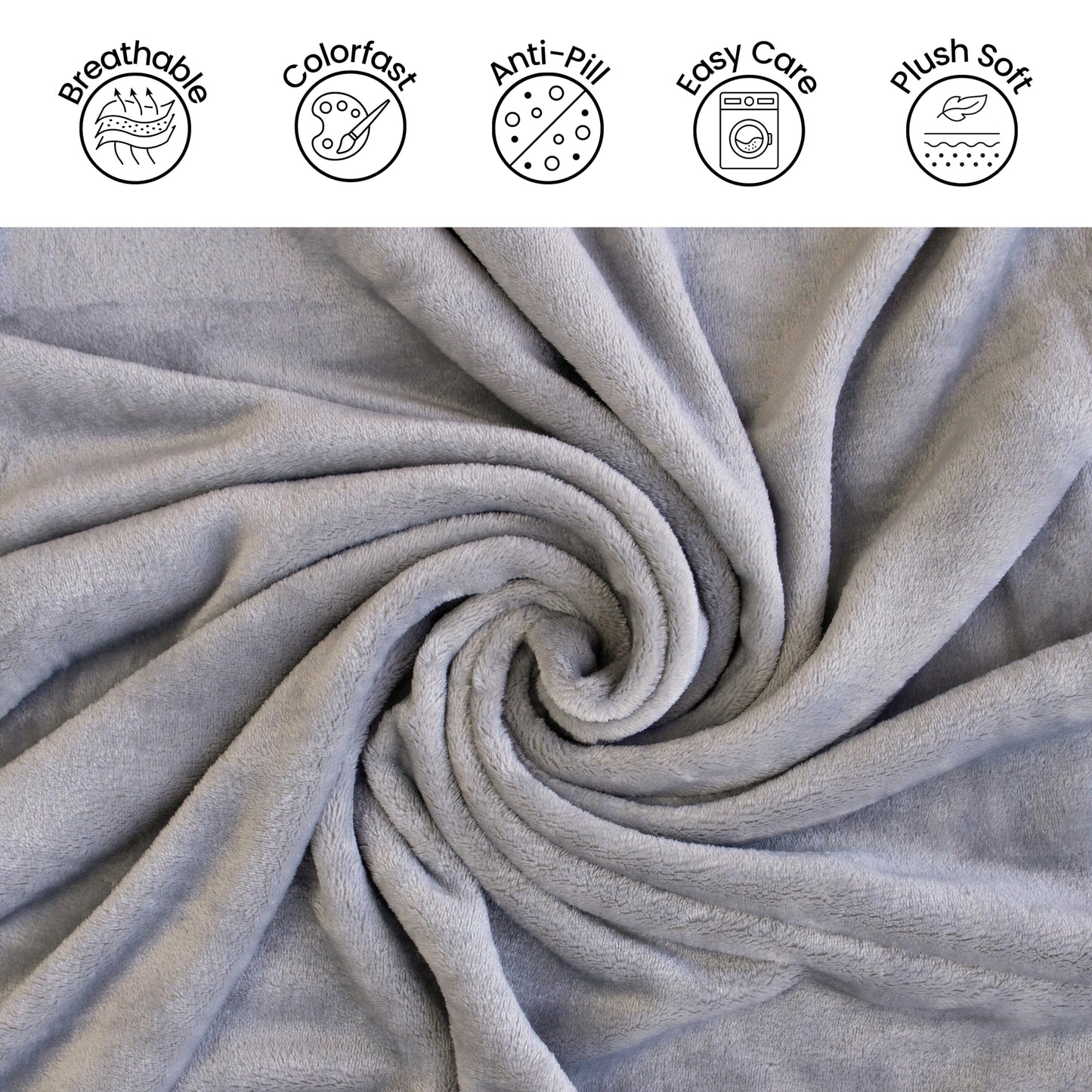 Super Blanky Wearable Blankets for Women, Adult Wearable Blanket Men, Dorm Room Essentials for Girls, Girlfriend Gifts for Women, Girlfriend Birthday Gifts for her, Chemotherapy Must Haves, Light Gray