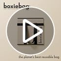 Boxiebag Reusable Grocery Bag (Single) – Durable Reusable Shopping Bag Box. Insulate, Stand Up, Stay Open, Fold Flat – Lar...