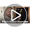 Tactical Patch Board (30" x 24") | Morale Patch Hanging Wall Panel Display Holder for Military, Army, Combat, Uniform, Mor...