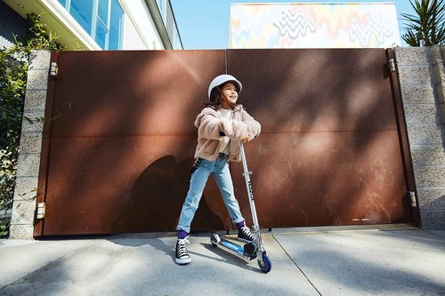 Razor Kick Scooters for Kids Bundle - A and AW Models with Adjustable Handlebars, Aluminum Frames, Folding Mechanisms, and Urethane Wheels