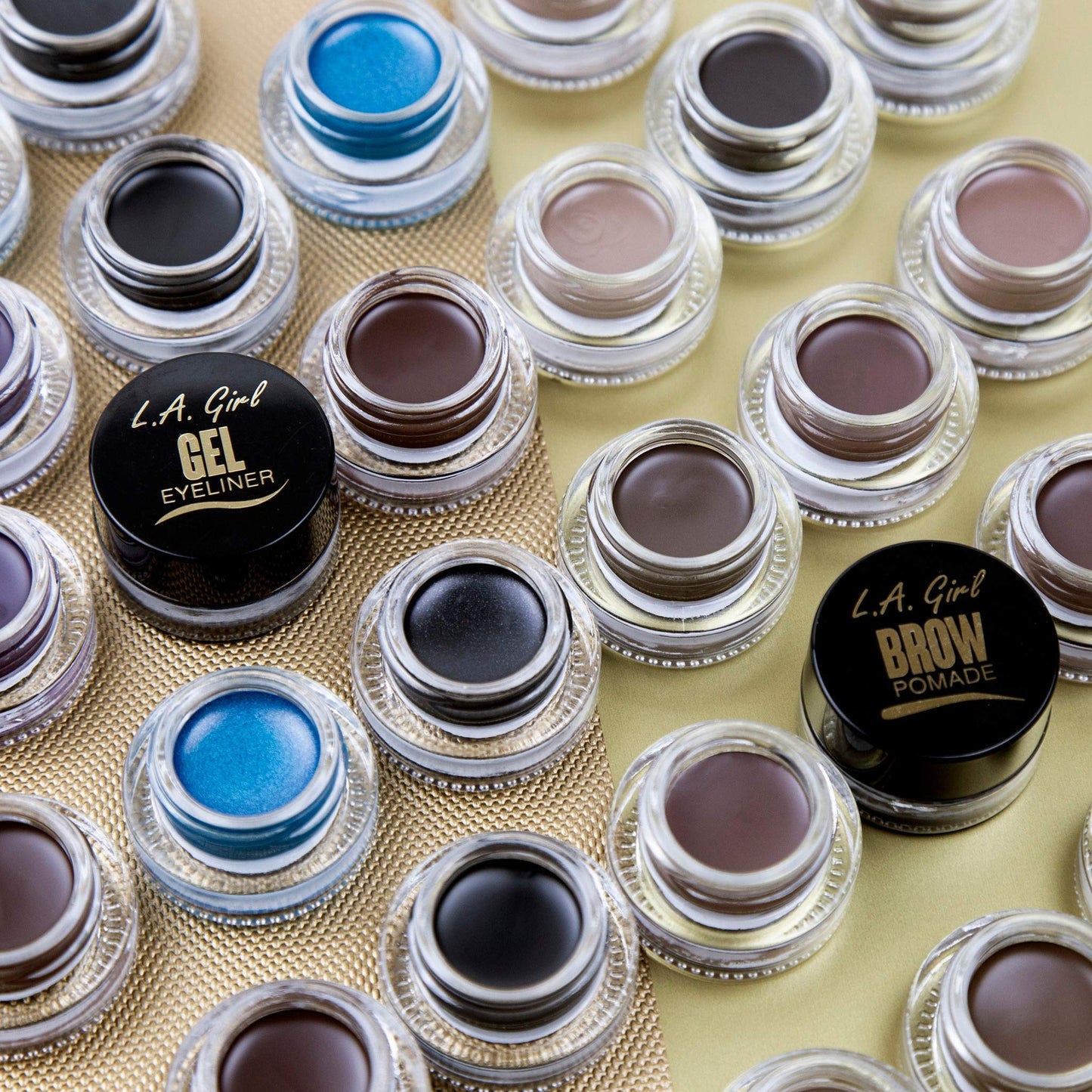 L.A. Girl Gel Eyeliner, Black Cosmic Shimmer GEL732