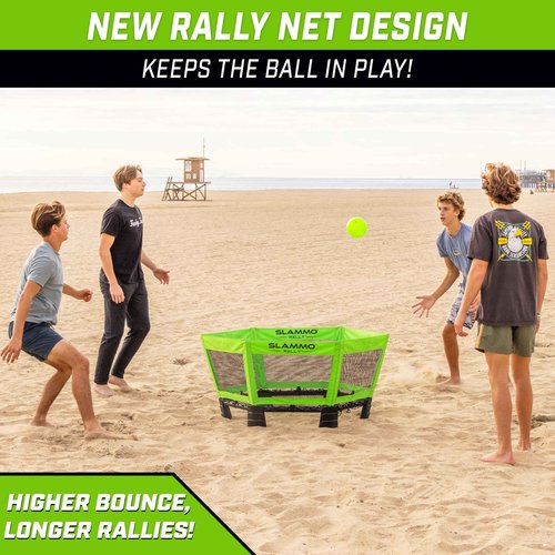 GoSports Slammo Rally Game Set - Roundnet with Longer Rallies