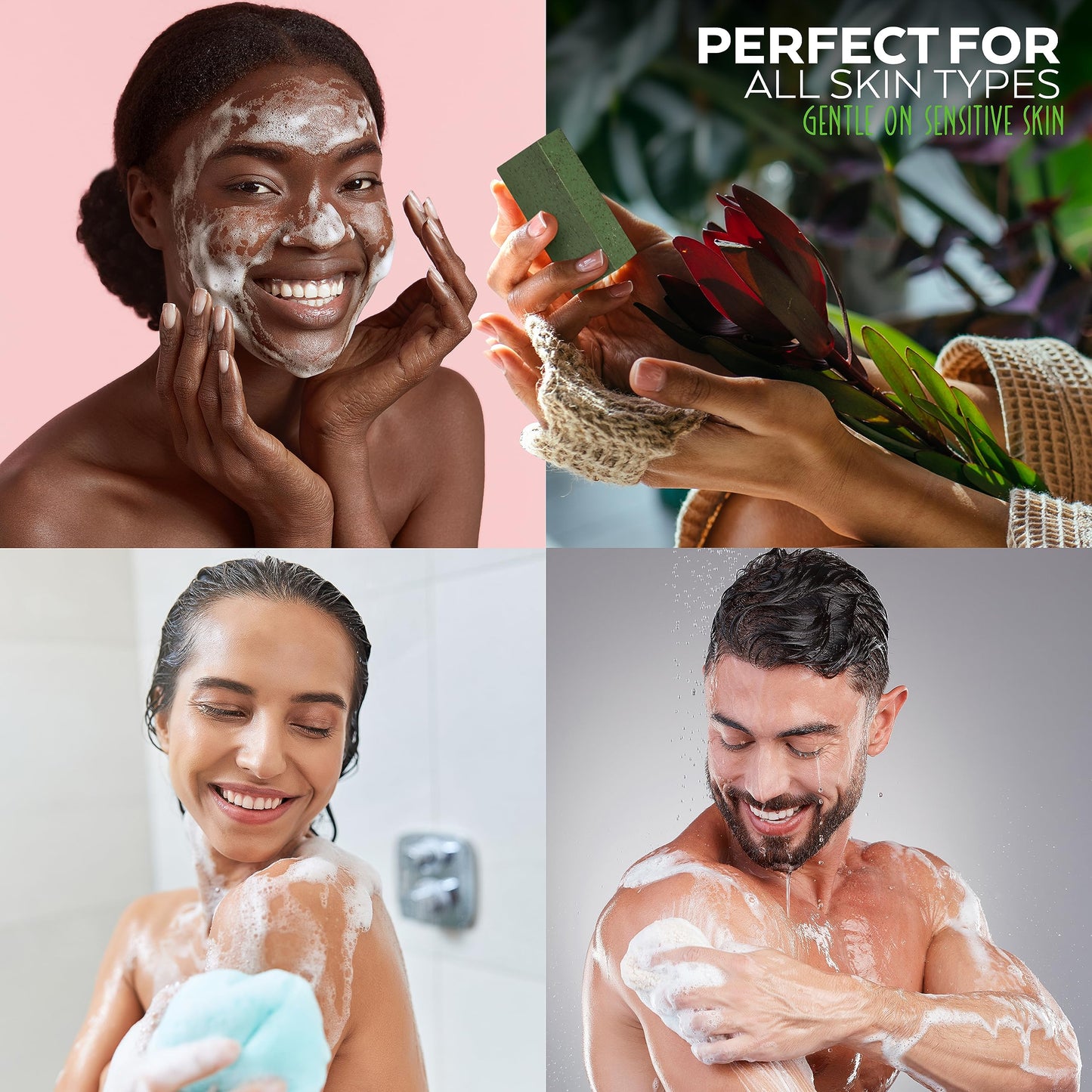 Aspen Kay Naturals Dead Sea Mud and Neem Soap - With Organic Shea Butter & Olive Oil. A Wonderful Neem Face Wash for all Skin Ty