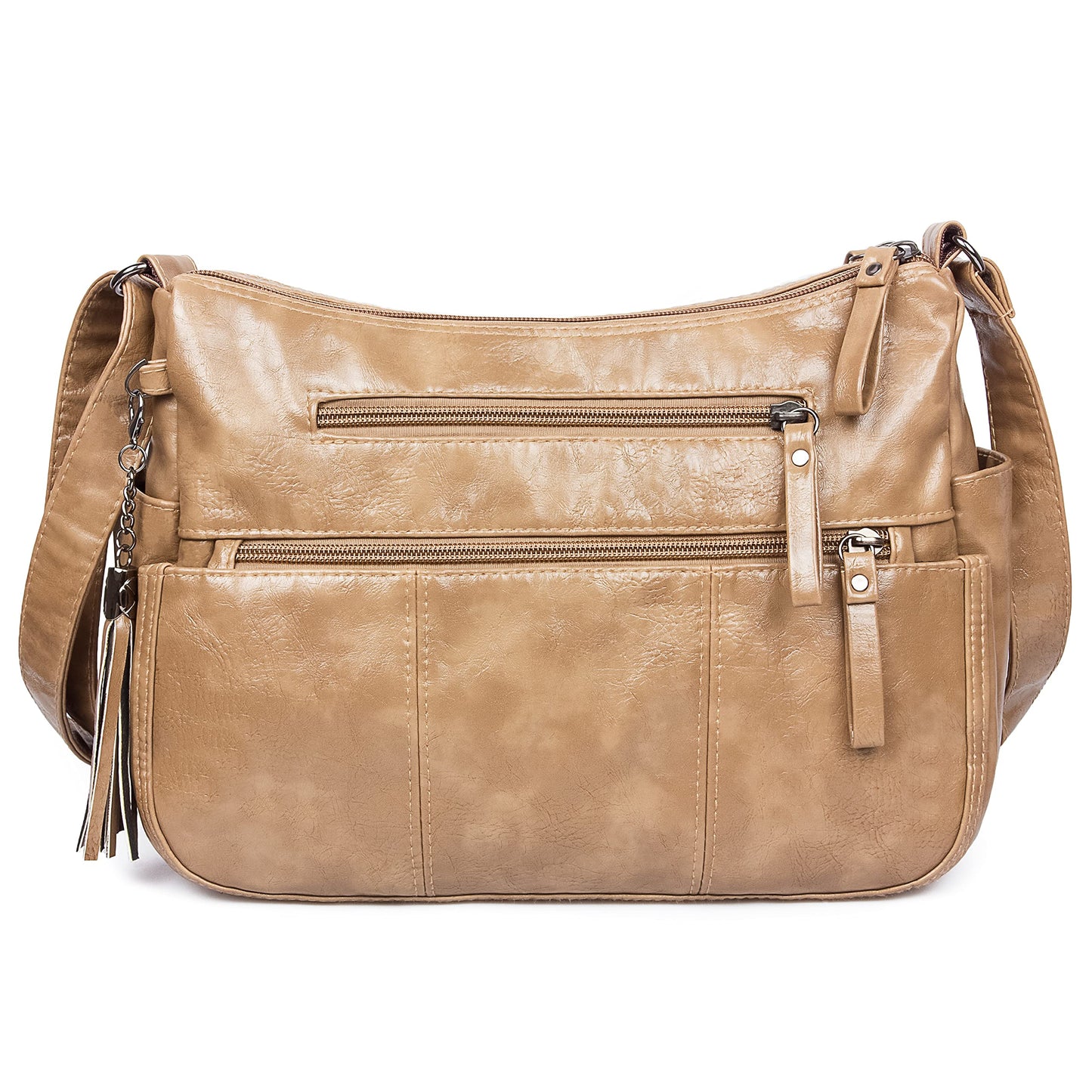 VOLGANIK ROCK Purses for Women Soft PU Leather Shoulder Bag Ladies Crossbody Purse and handbags Lightweight Pocketbook
