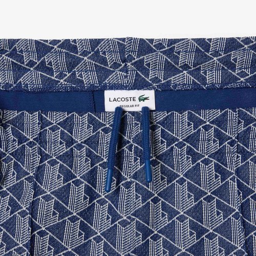 Lacoste Men's Vintage Fit Printed Monogram Track Pant, 4X-Large
