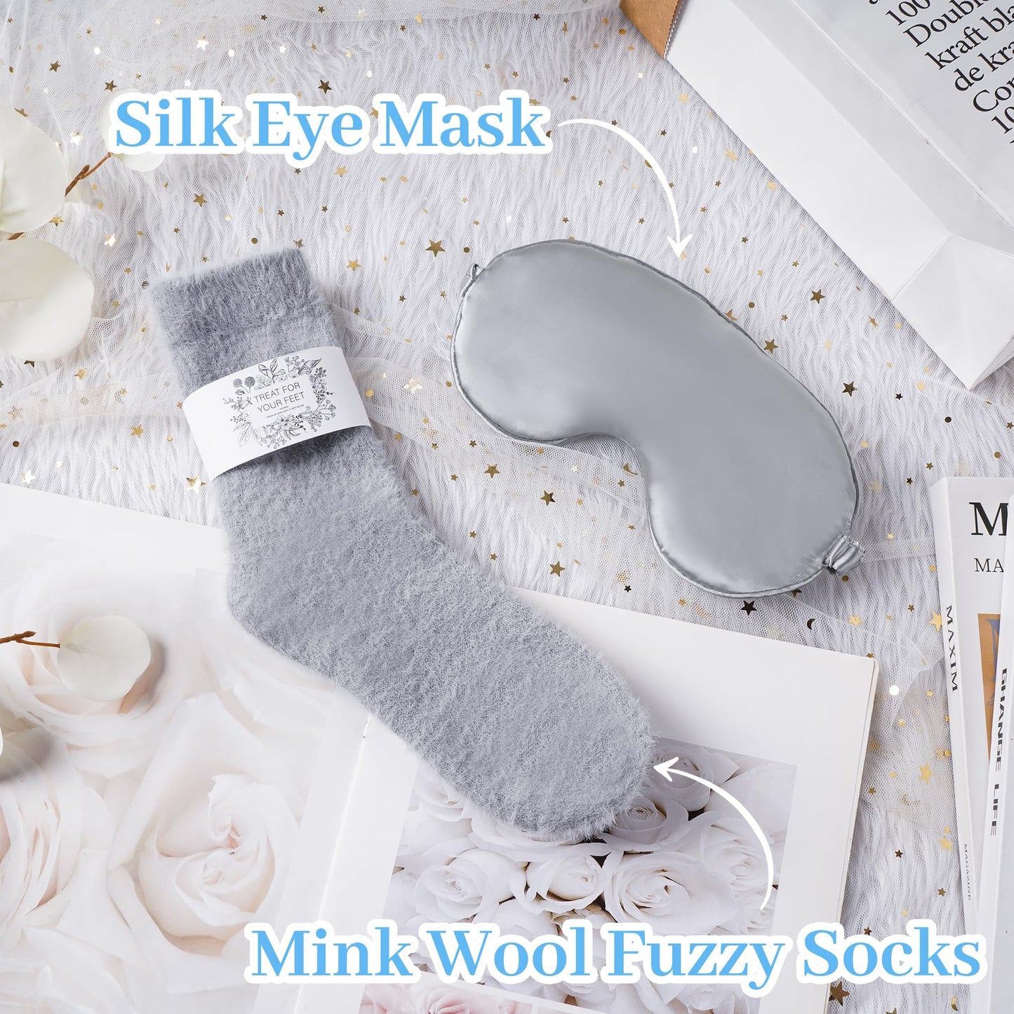 WECURATED Get Well Soon Gift Baskets for Women - Thoughtful Feel Better Self Care Gifts Care Package, Thinking of You Sympathy Sick Friend After Surgery - Unique Luxury Gift Set
