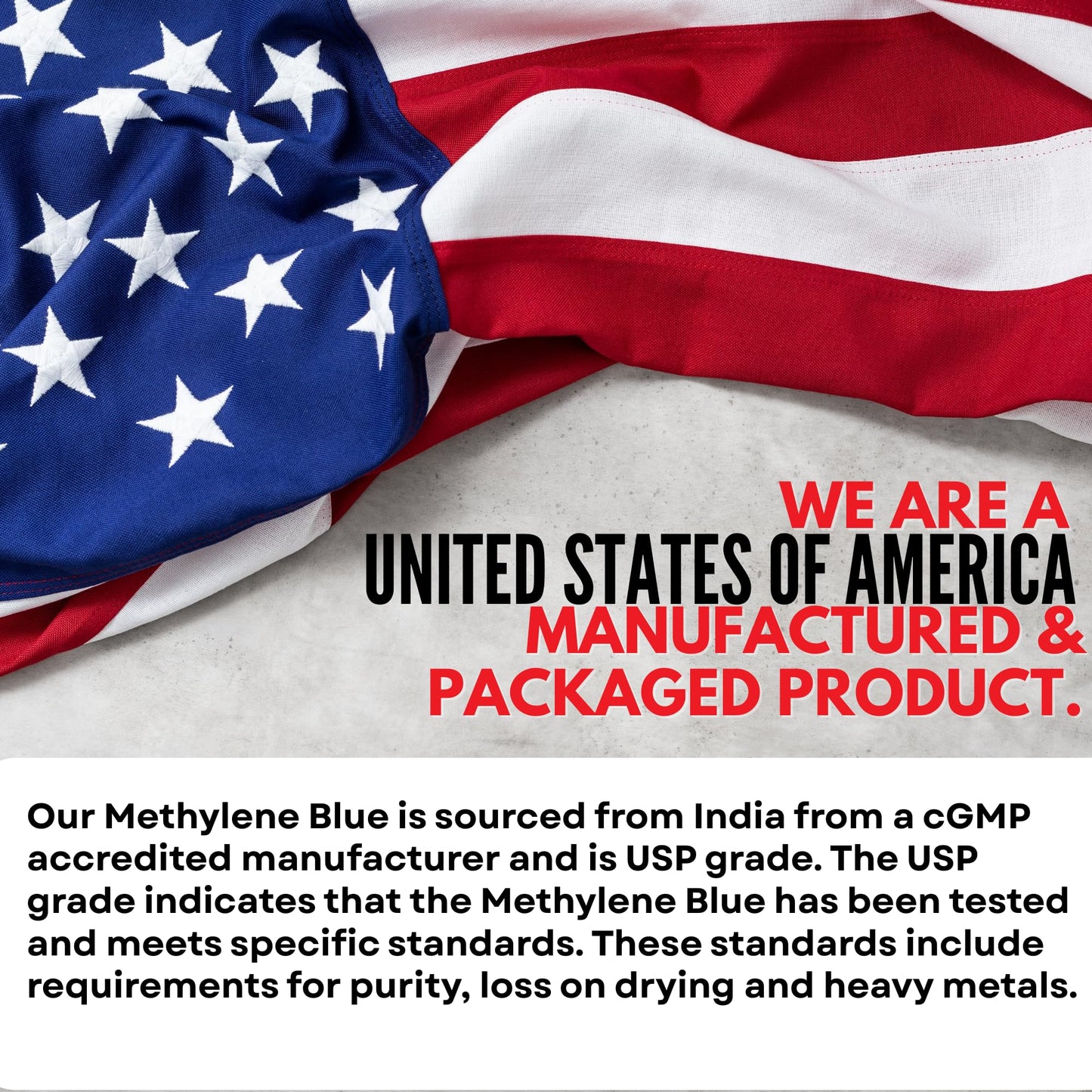 2% Methylene Blue 3.75 fl oz, USA Made Ultra Concentration Glass Bottle and Dropper Pharmaceutical Grade for Humans Nootropic Supplement - Heavy Metals Tested