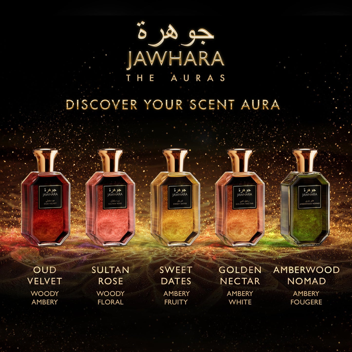 Jawhara Sultan Rose | Woody Floral Eau de Parfum 3.3 fl oz | Notes of Saffron, Taif Rose, Warm Vanilla, and White Musk | Long Lasting | Everyday Wear | Travel Size
