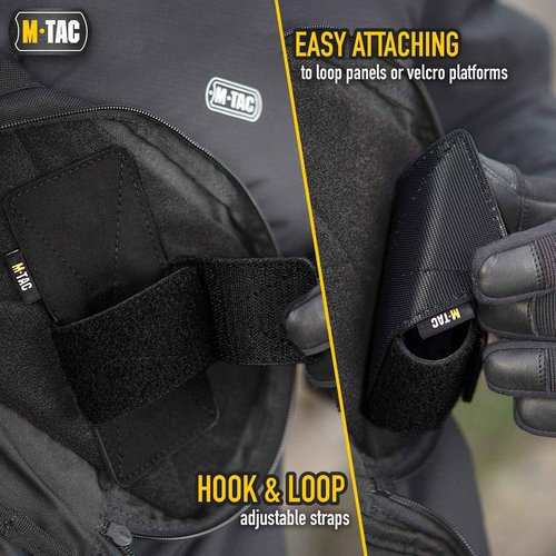 M-Tac Tactical EDC Bundle: Elite Sling Bag & Concealed Carry Holster in Black