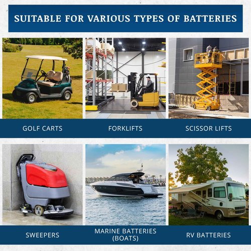 Thermoil® De-Mister Eliminates Golf Cart Corrosion Greatly Extends Battery Life Greatly Reduces Water Consumption & Toxic Fumes Treats Five 6, 8, or 12 Volt Battery. Made in USA, Jug (64 OZ)