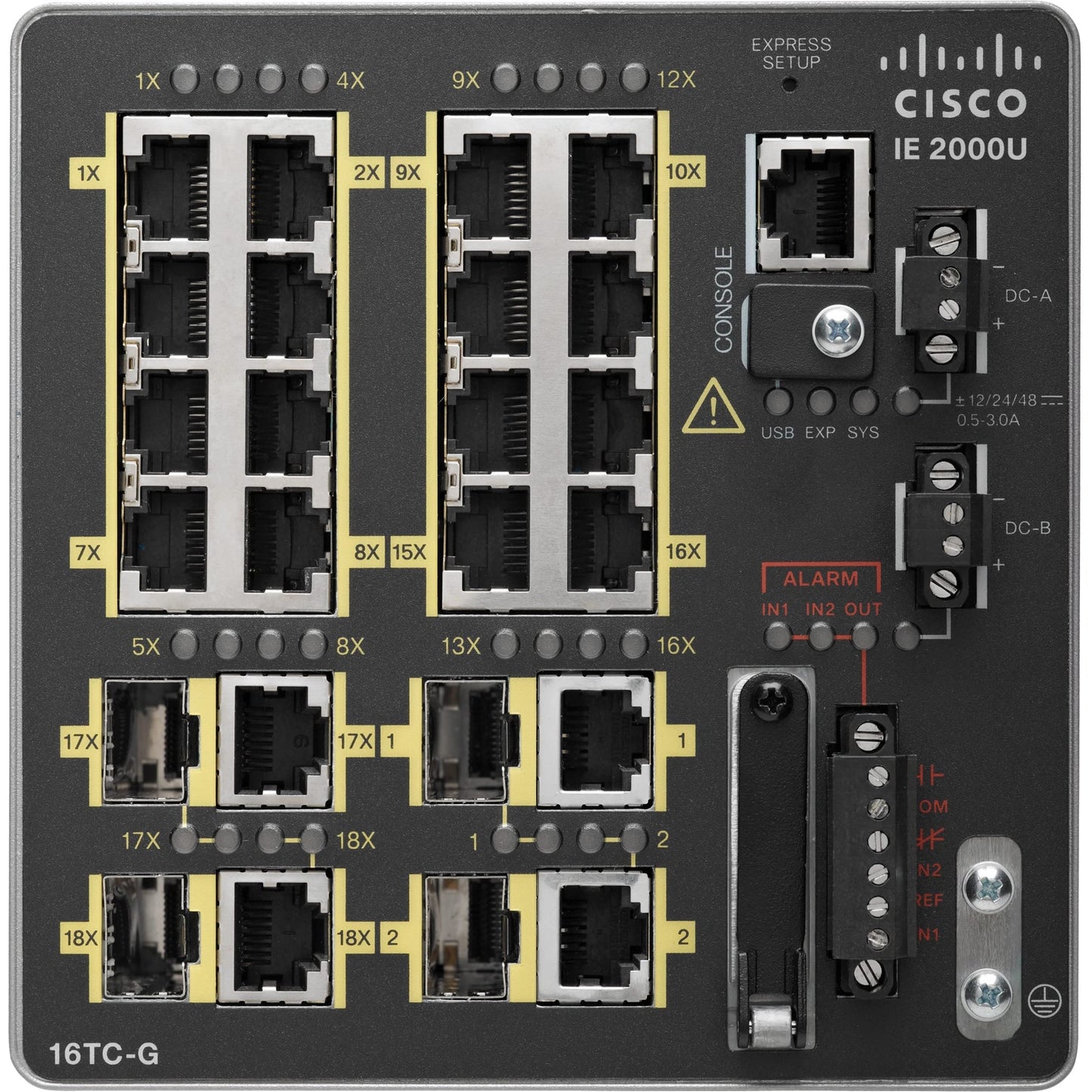 Cisco Ie-2000-16Tc-G-E Ethernet Switch