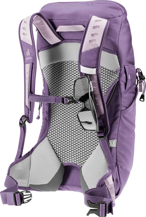Deuter AC Lite 14L SL Hiking & Daypack Backpack with Narrow Fit, Steel Frame & Superior Breathability - Lavender-Purple