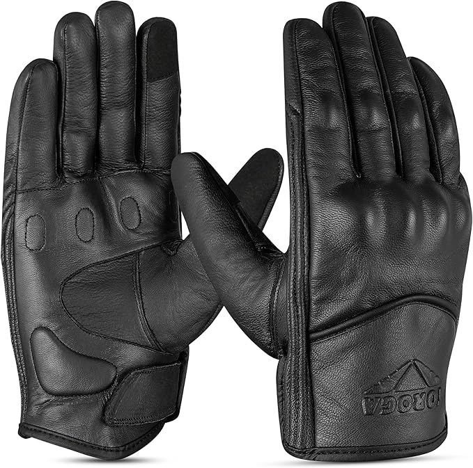 GRIPKNOX Motorcycle Gloves for Men & Women – Touchscreen Dirt Bike Gloves with Hard Knuckle Armor & Non-Slip Grip for Moto...