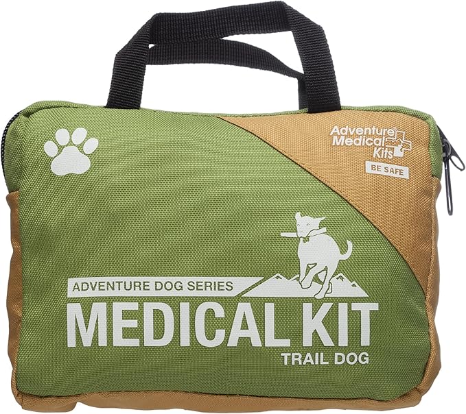 Adventure Medical Kits Trail Dog Medical Kit - Pet First Aid Kit with Dressings, Bandages, Instruction Manual & Tools - Li...