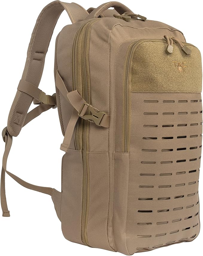 Allen Company Tac-Six Trench Tactical Expandable Backpack, Customizable Die-Cut MOLLE System, with Padded Laptop Sleeve, 1...