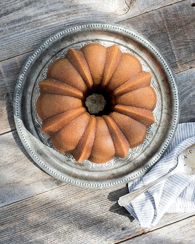 Nordic Ware Original Bundt, 12-Cup, Silver (Pack of 3)