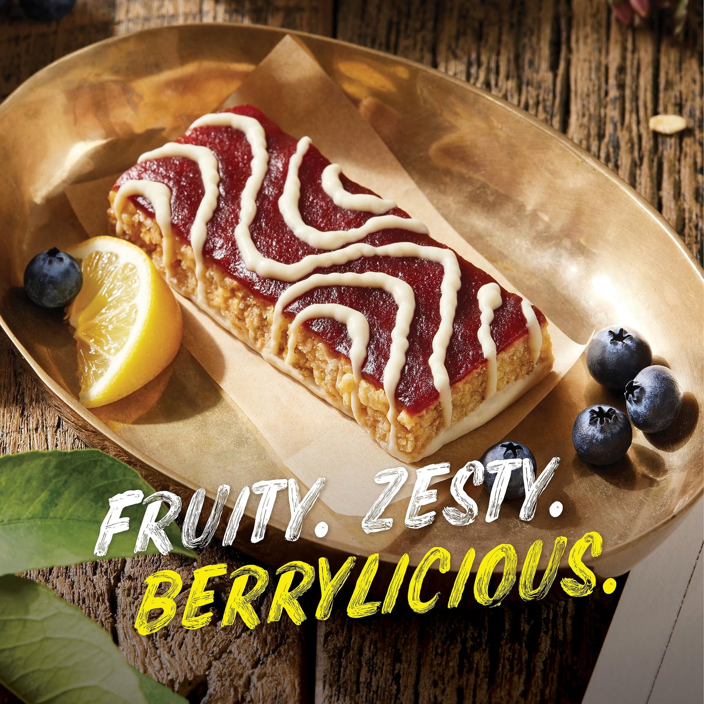 LUNA Bar - Mash-Ups LemonZest + Blueberry Flavor - Snack Bars - Non-GMO - Gluten-Free Protein Bars - Made with Organic Oats (15 Pack)