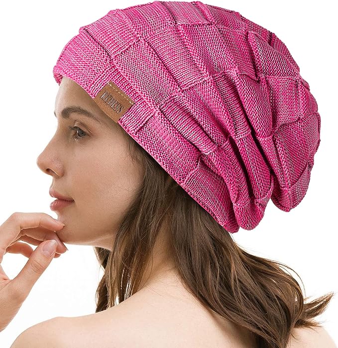 REDESS Beanie Hat for Men and Women Winter Warm Hats Knit Slouchy Thick Skull Cap