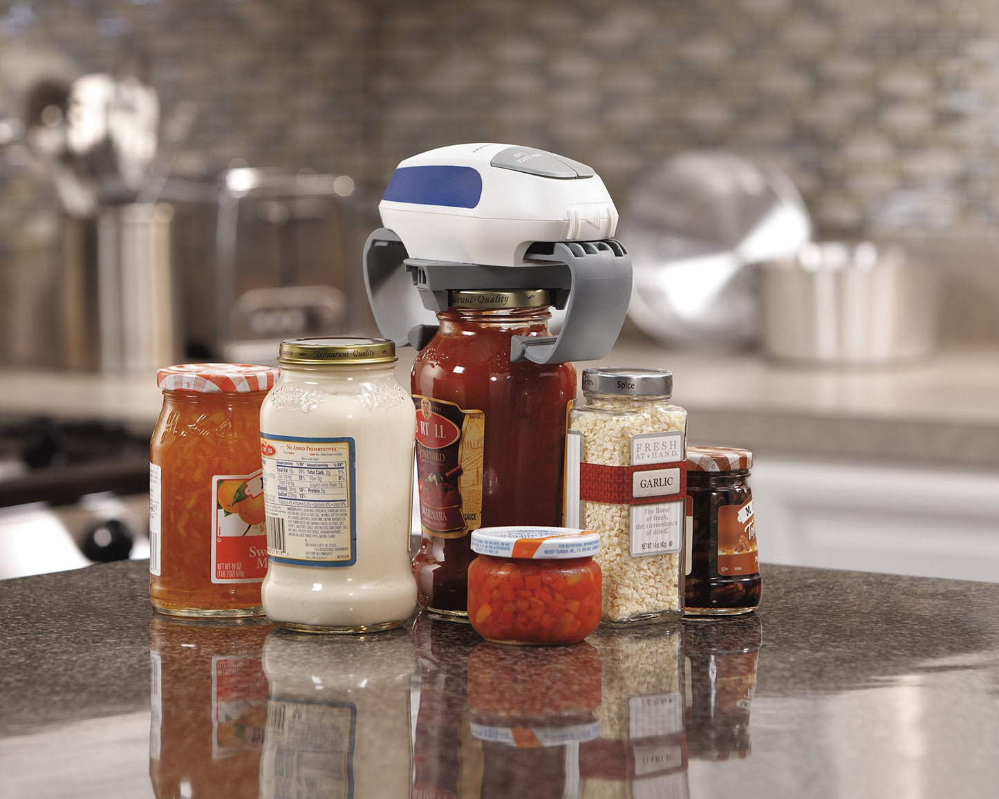 Hamilton Beach Open Ease Automatic Jar Opener, Model 76800
