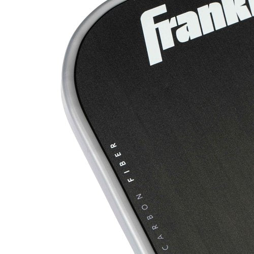 Franklin Sport Pro Pickleball Paddles - FS Tour Series Carbon Fiber Paddles - Official USA Pickleball (USAPA) Approved Racket - Tempo Pro Player - 14mm Polymer Core - Gray