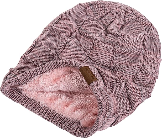 REDESS Beanie Hat for Men and Women Winter Warm Hats Knit Slouchy Thick Skull Cap