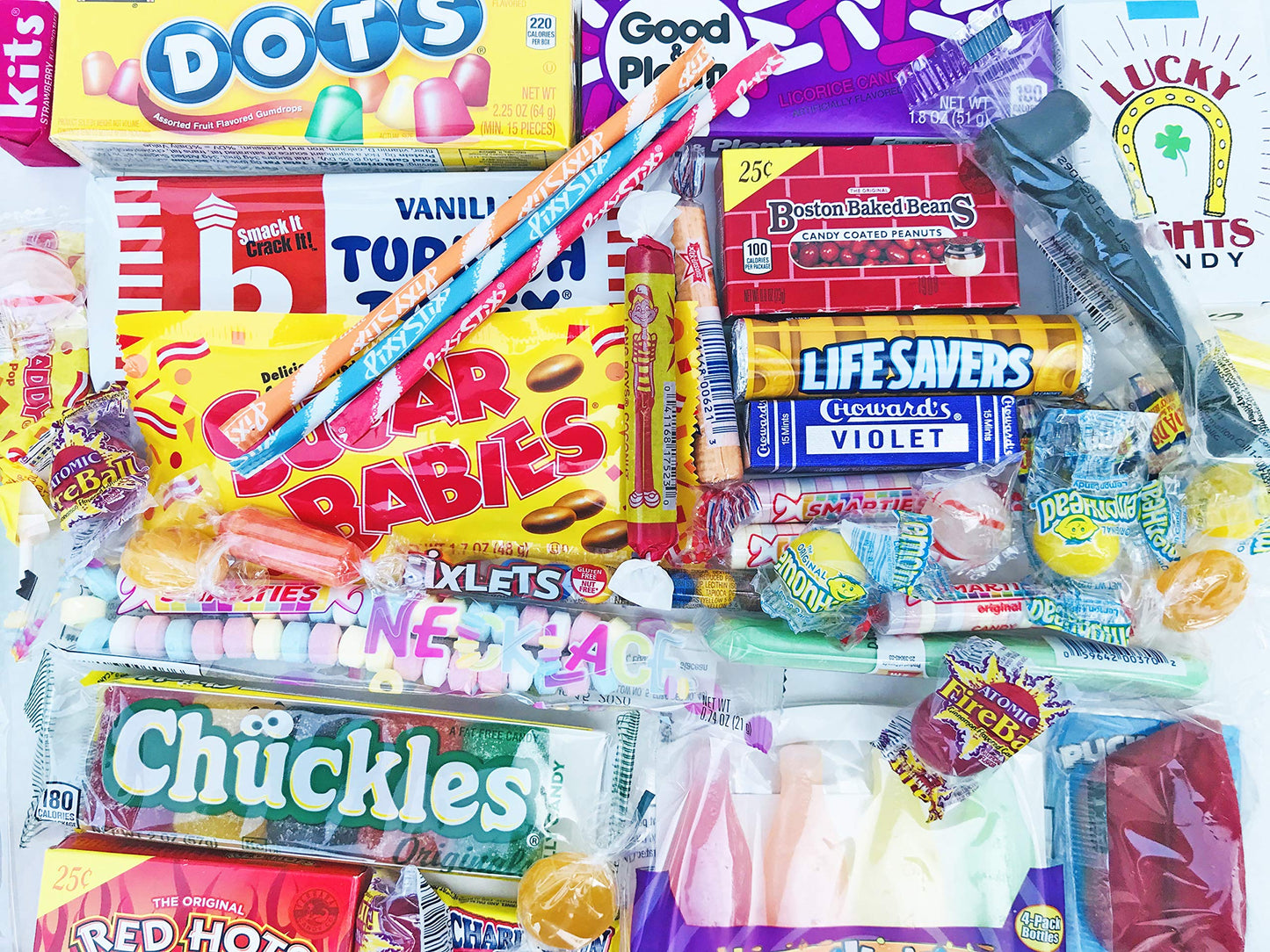 RETRO CANDY YUM ~ 1950 75th Birthday Gift Box Nostalgic Retro Candy Assortment from Childhood for 75 Year Old Man or Woman Born 1950 Jr