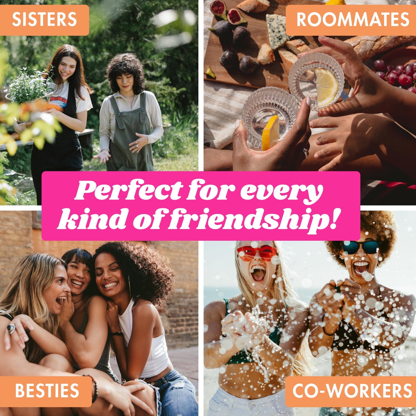 Best Friend Bucket List Scratch Off Cards – 35 Fun Adventure Date Ideas for Friends – Unique Gift for Women, Besties, or BFFs – Fun Friendship Gift for Birthdays or Holidays