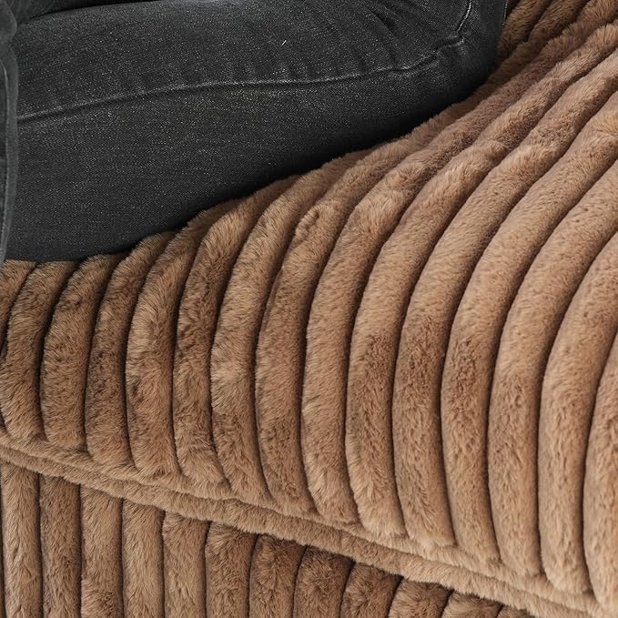 WJShome Cloud Modular Sectional Sofa, Plush Sofas for Living Room,39.37inch Ottoman,Brown