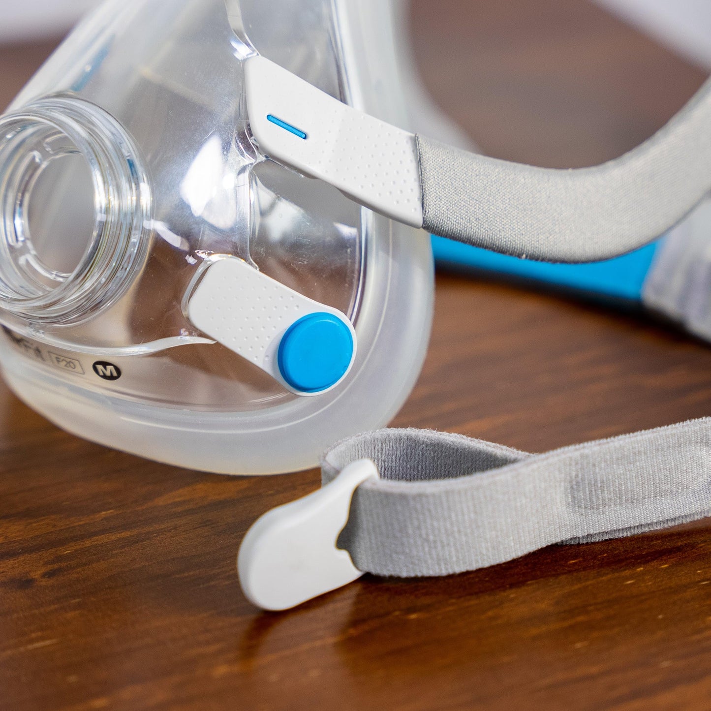 Replacement F20 Frame Compatible with F20 Airtouch and Airfit Mask, Includes Frame, 2 Clips and Strap Covers- Snug Fit, Comfortable & Durable