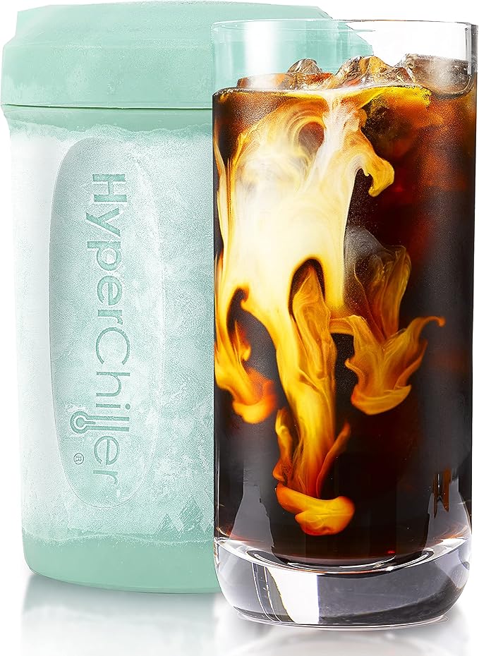 HyperChiller HC2M# Patented Iced Coffee/Beverage Cooler, NEW, IMPROVED,STRONGER AND MORE DURABLE! Ready in One Minute, Reu...