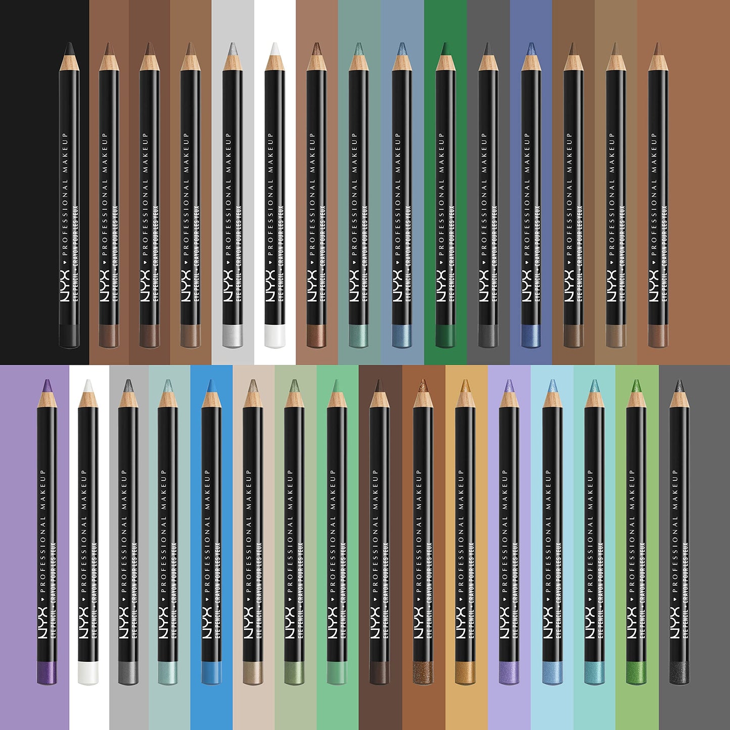 NYX PROFESSIONAL MAKEUP Slim Eye Pencil, Eyeliner Pencil - Lavender Shimmer