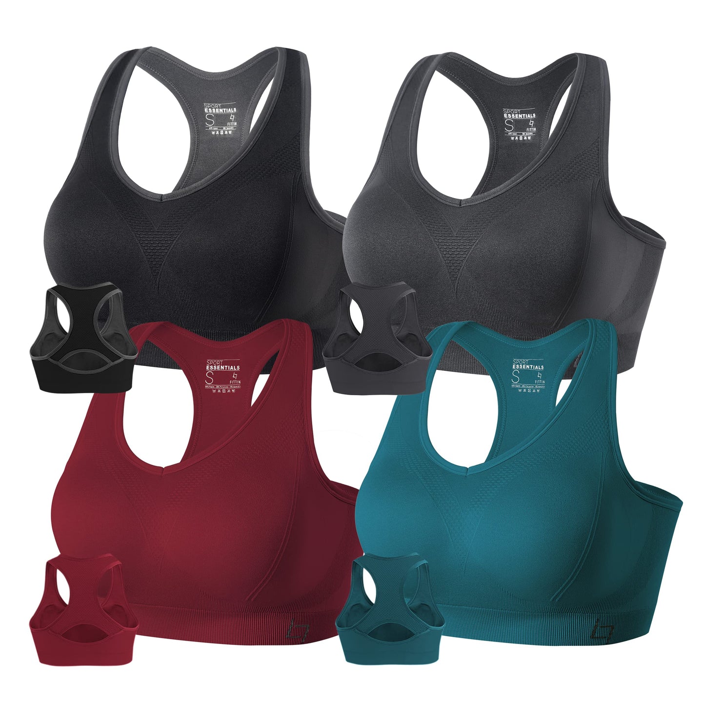 FITTIN Womens Gifts for Mom Wife：Best Gift for Mother Daughter Old Ladies Nurse - Sports Bra Present for Sister teenaga Girl Friend Stocking Stuffer