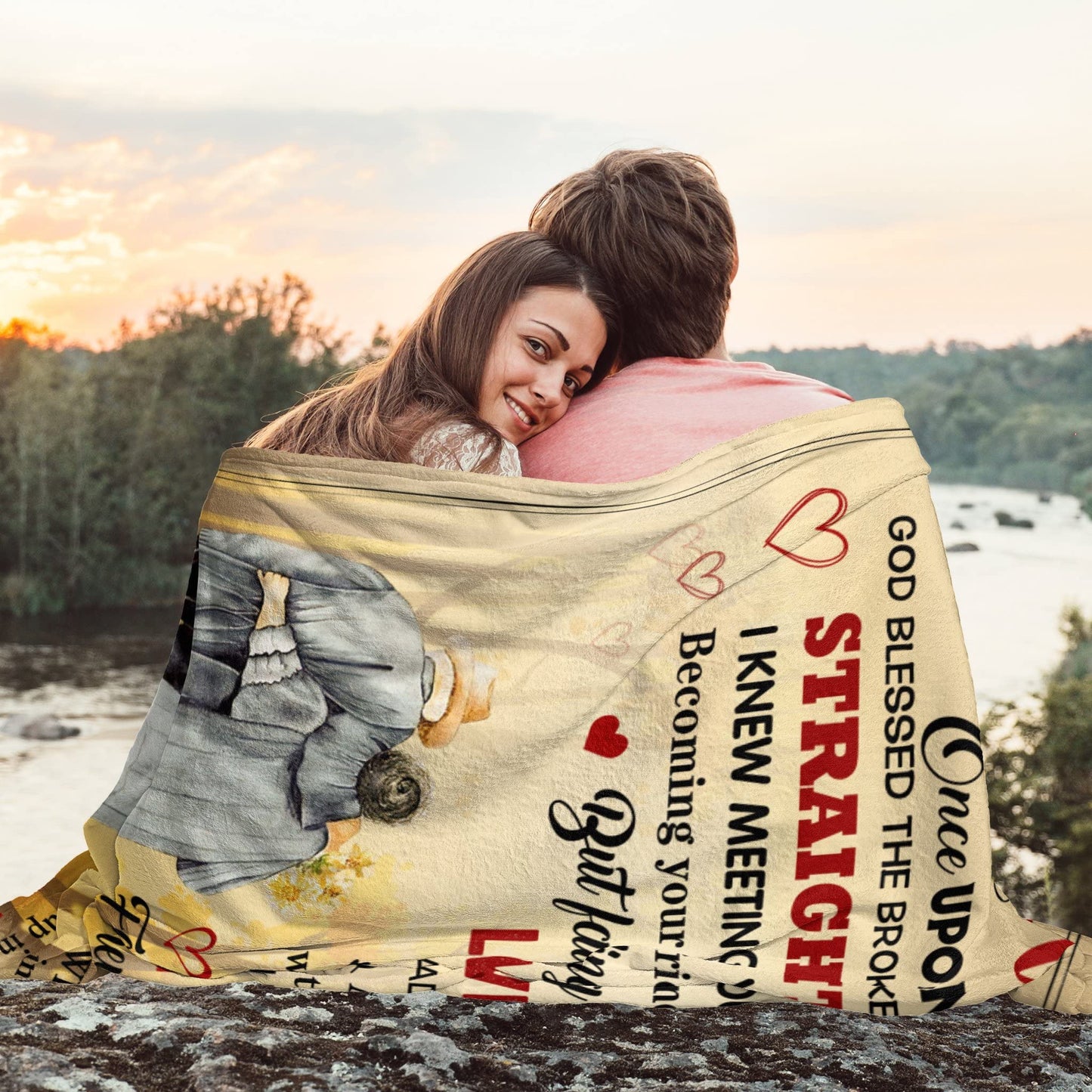 VXDRZGT Wife Blanket from Husband - Wedding Anniversary Romantic Gift for Wife/Her/Women - Gifts for Wifes Birthday - Wifes Birthday Gift Ideas - to My WifeThrow Blanket 60 x 50 inch