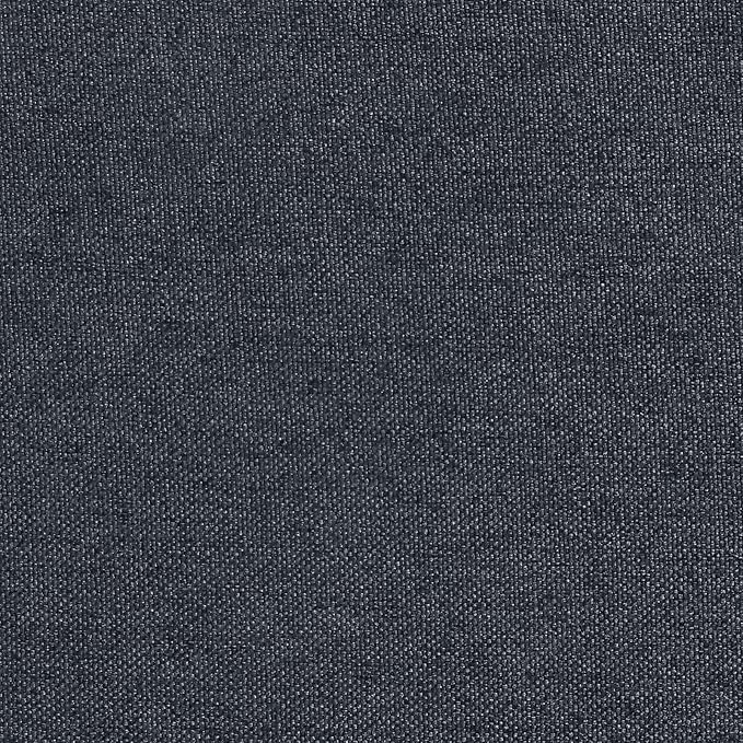 AAAAAcessories D-Shaped Chair Cushions, 2" Thick Dining Chair Pads with Ties and Removable, Machine-Washable Cover, 17" x 16", Set of 6, Charcoal Gray