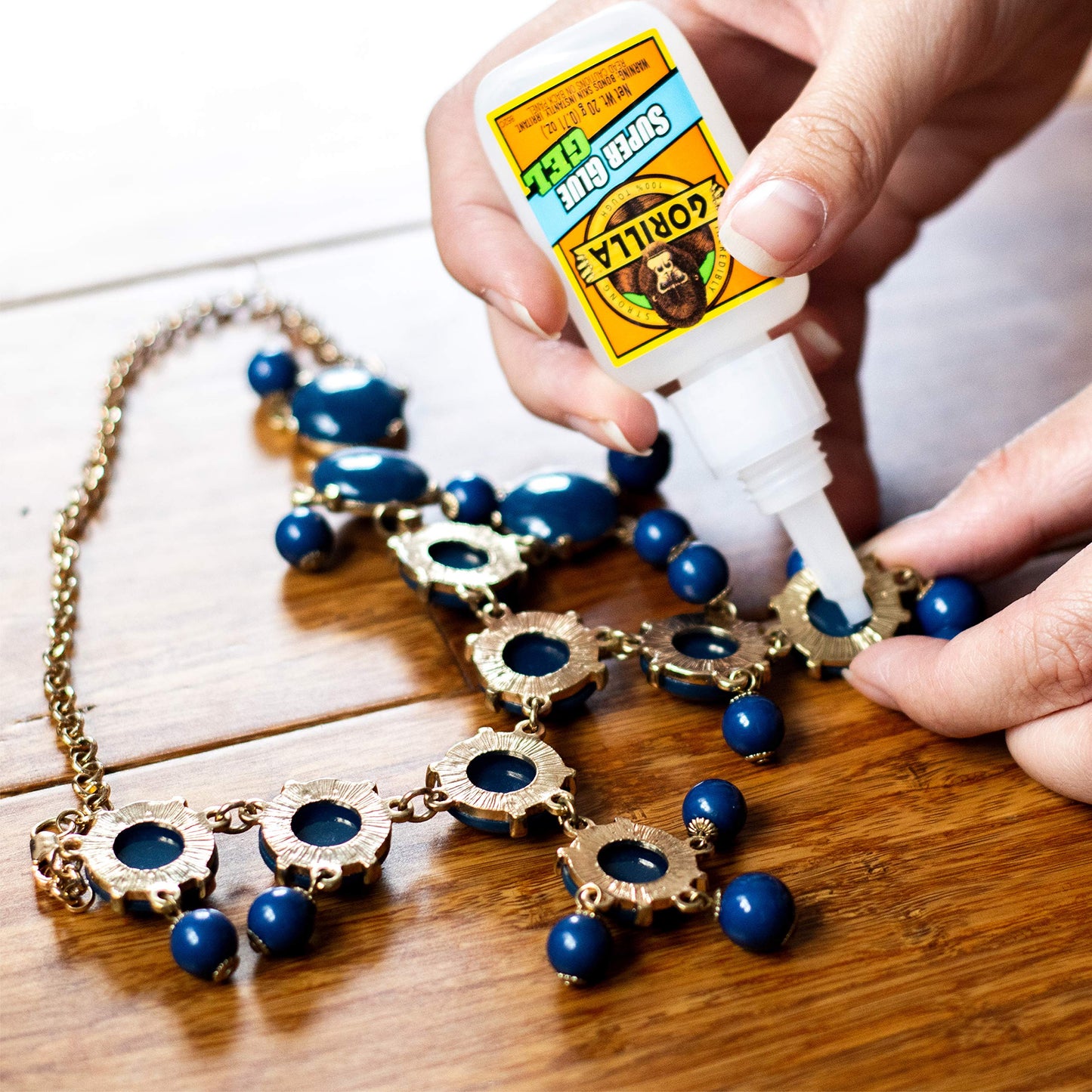 Gorilla Super Glue Gel, Clear Glue, 20 Gram (Pack of 1) - All Purpose and Fast Setting for Projects and Repairs