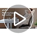 ZIKEE Pioneering Seat Cushion for Pressure Relief, Ergonomic Office Chair Cushion for Sciatica, Back, Hemorrhoids & Tailbo...