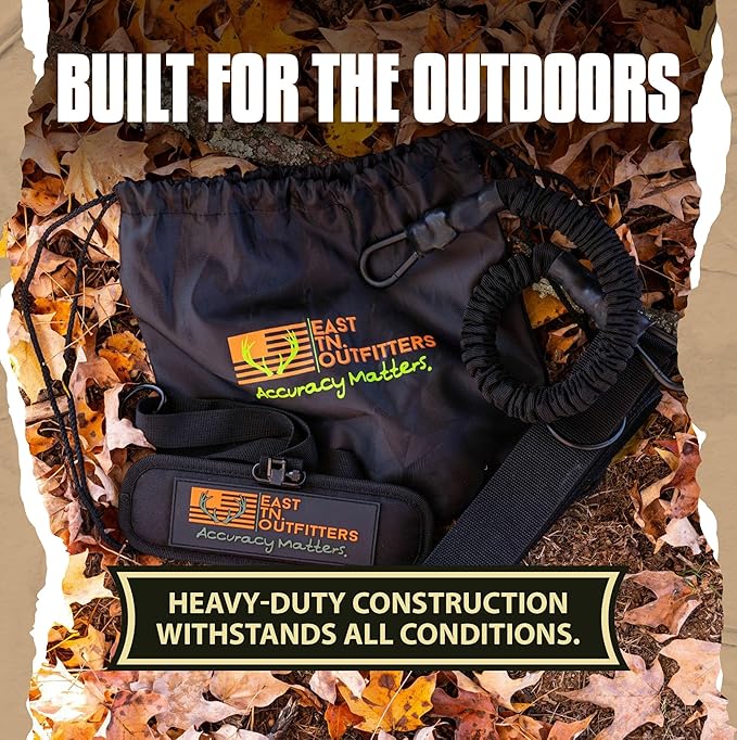 East TN Outfitters TreePod Shooting Rest – Tree Stand Rifle Retention System for Steady Aim & Hunting Support