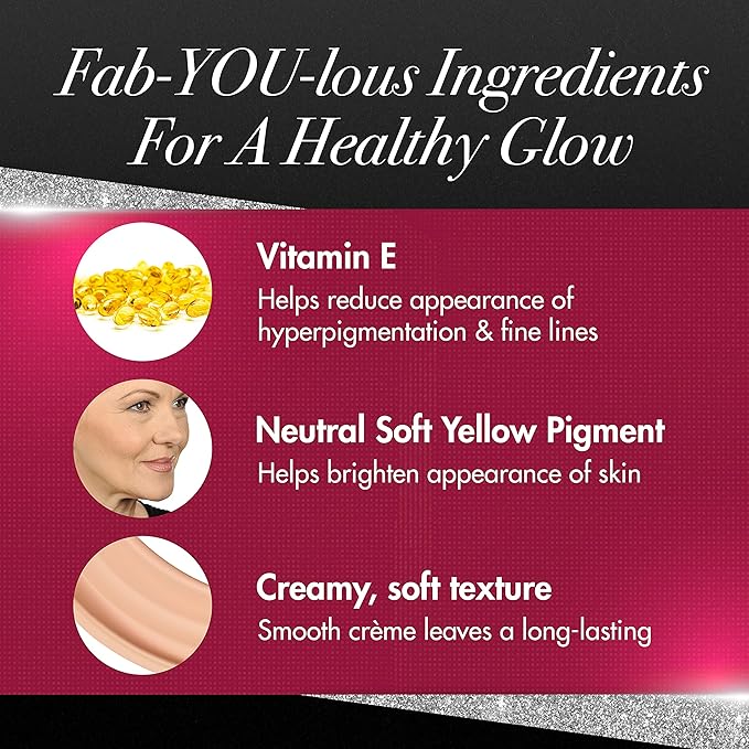 Ybf Beauty Neutralizing Creme - Concealer Makeup and Corrector - Even Skin Tone, Face Cover Up, and Under Eye Dark Circle Concealer - Neutralized Redness, Softens Appearance of Fine Lines and Wrinkles